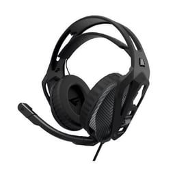 Diadema Audífono Con Micrófono Removible Game Factor Hsg500, 3.5mm, Ultra Ligeras
