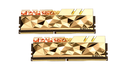 Memoria DDR4 16GB (2X8GB) 3600MHZ G.Skill Trident Z Royal Elite CL16 Oro, F4-3600C16D-16GTEGC