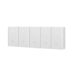 Adaptador e Inyector POE Ubiquiti 24V/2XRJ-45/5PZ/Blanco/POE-24-24W-5P