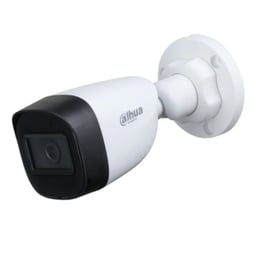 Camara Bala Dahua DH-HAC-HFW1200CN-A-0280B-S5 De 2MPX / 2.8MM / Microfono Integrado / 30M De IR / IP67 / Policarbonato / CVI / CVBS / AHD / TVI / BLC / HLC / DWDR