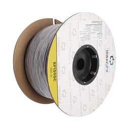 Carrete de Fibra Optica Monomodo con Conectores SC-SC Duplex Linkedpro EF-150-SC Reforzada con Kevlar, de 150 Metros