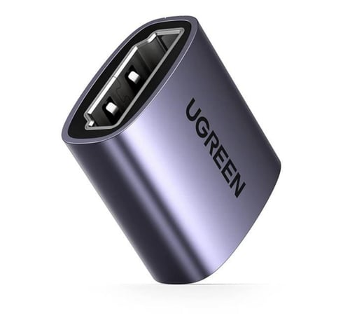 Adaptador HDMI Hembra a Hembra Ugreen 90592, Dolby Atmos, Dolby Vision, 7.1, 5.1 Canales de Audio, DT