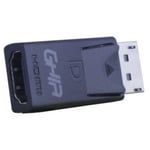 Adaptador de Video Displayport Macho a HDMI Hembra Ghia ADAP-7 Negro