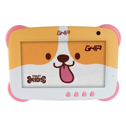 Tablet Ghia Kids 7" A50 Quadcore/ 1GB/ 16GB/ 2 Cam/ WIFI/ Bluetooth/ Android 9/ Perrito, GTKIDS7DG