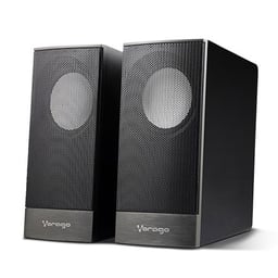 Bocinas pasivas p/computadora 2.0 Vorago SPK-106 Negro USB