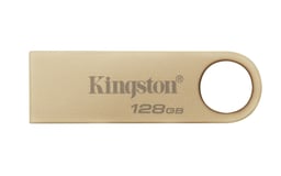 Memoria USB 3.2 128GB KINGSTON DTSE9G3 / 128GB DataTraveler SE9 G3 / Lectura 220MB/s / Color Dorado