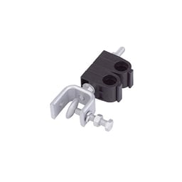 Sujetador de Acero Inoxidable Para 2 Cables de 1/2", SHK-12-2-P
