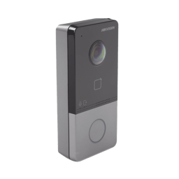 Videoportero IP Hikvision DS-KV6113-PE1(C) 2MP/POE Estandar/IP65/Apertura Desde HIK-Connect/Soporta 1 Departamento/Hasta 6 Monitores/Soporta Tarjetas Mifare/1 Salida Relay