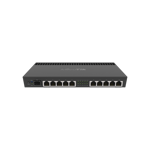 Routerboard Mikrotik CPU 4 nucleos, 10puertos gigabit ethernet, 1puerto SFP+, RB4011IGS+RM