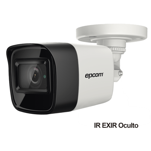 Camara Bala Turbohd 4K (8MP) Epcom B4K-TURBO Gran Angular 102º Lente 2.8MM/ Exterior IP67/ IR Exir 30 MTS/ DWDR