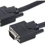 Cable SVGA M-M de 7.5 metros Manhattan 372978 para monitor