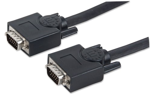 Cable SVGA M-M de 7.5 metros Manhattan 372978 para monitor