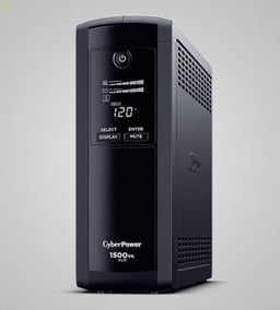 No Break Cyberpower CP1500AVRLCDA 1500VA/ 900W LCD/ AVR/ 12 Contactos NEMA 5-15R