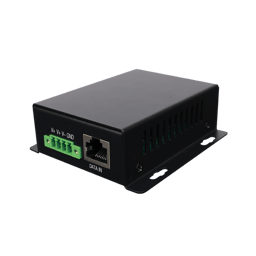 Inyector POE Industrial Wi-Tek WI-POE62-48V/Ideal Para Aplicaciones Solares/Entrada 9-42VCC/Salida POE 48V/Conexion Plug and Play/Ideales Para Conectar Camaras POE
