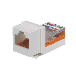 Modulo jack leadframe keystone categoría 5e marfil, NK5E88MEIY