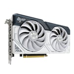 Tarjeta de Video Asus DUAL-RTX4060-O8G-WHITE, DDR6/ 128BIT/ 550W/ PCI Express 4.0