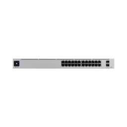 Switch Ubiquiti Unifi USW-PRO-24-POE Gen 2/ Capa 3 de 24 Puertos POE 802.3AT/ BT+2 Puertos 1/ 10GSFP+, 400W