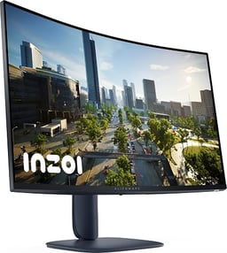 Monitor Gamer Dell Alienware 31.5" Curvo QHD 180Hz FreeSync Negro