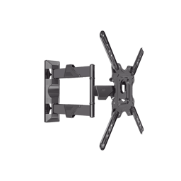 Montaje de Pared Articulado P/Monitor 32"-55" Epcom P4-NB Hasta 27.2KG/Vesa 400X400/Separacion a Pared de 5-40CM/Color Negro