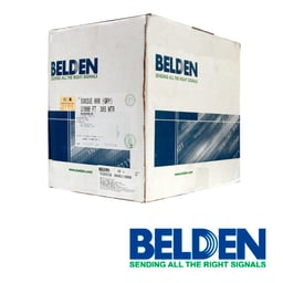 Bobina de Cable Seguridad y Sonido Belden 5302UE 008U1000 4C/ 18W Riser 305MTS Gris