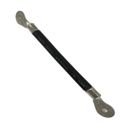 Cable Jumper Epcom de 20CM Negro Para Baterias 2AWG con Terminales de Ojo en Ambos Extremos, CBL-AWG2-0.2B