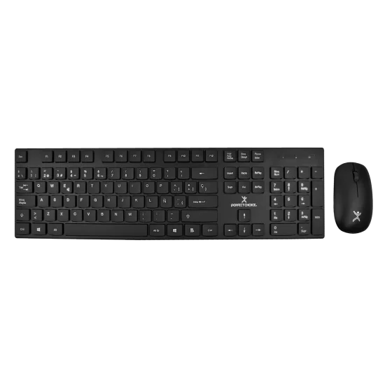 Combo Teclado Teclado Computadora Inalambrico Brocs, Elite Kit, PC