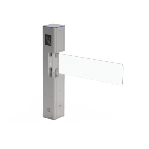 Torniquete tipo bandera, hoja de cristal templado, SBT-1000S