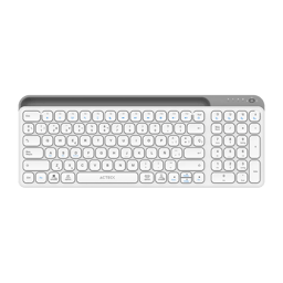 Teclado Inalambrico Acteck Inspire Trek TI747 Teclas de Membrana/Español/Color Blanco/AC-940115
