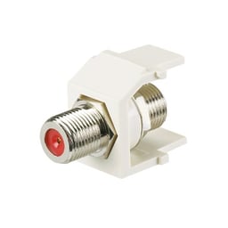 Módulo acoplador coaxial 75OHMS blanco mate Panduit NKFIW