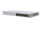 Switch Cisco Gigabit Ethernet Business 110 24 Puertos 10/100/1000MBPS (12X POE)+ 2 Puertos, 32 GBIT/S, CBS110-24PP-NA