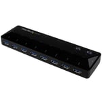 Hub USB 3.0 de 10 Puertos Startech ST103008U2C 5000 MBIT/S