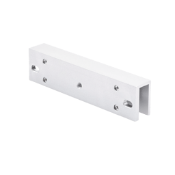 Montaje en "U" Para Instalacion de Chapa Magnetica Hikvision DS-K4H258-U, en Puerta de Cristal