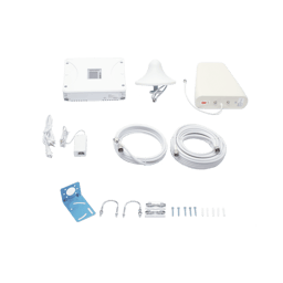 Kit Amplificador de Señal Celular 5G, 4G, 3G, Volte y Voz Convencional Epcom EP20M-5B-FK , Hasta 1200 Metros Cuadrados de Cobertura