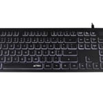 Teclado Acteck Inspire TS425 AC-932618 Alambrico/ 105 Teclas/ Iluminacion LED