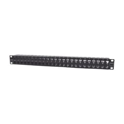 Patch panel 48 puertos UTP CAT6 Siemon Z6-PNL-U48K, Z-MAX, plano, 1UR