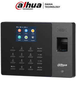 Control de Asistencia Dahua TCP/IP Stand Alone, Incluye Bateria, 2000 Huellas, 1000 Usuarios, 100,000 Registros, 1000 Tarjetas, DHI-ASA1222G