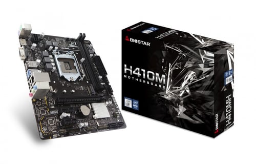 Tarjeta Madre Biostar H410MH Socket 1200/ 2XDDR4/ HDMI/ VGA/ USB3.0/ MICROATX