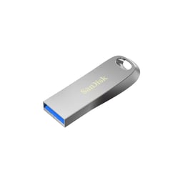Memoria USB 3.2 512GB Sandisk Ultra Luxe SDCZ74-512G-G46 / Plata