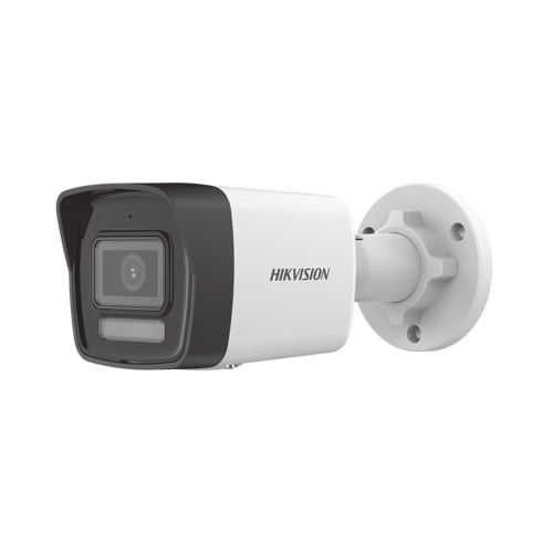 Camara Bala IP Hikvision DS-2CD1023G2-LIU(F) 2MP/Lente 2.8 MM/Dual Light/Microfono Integrado/Acusense Lite/Exterior IP67/H.265/POE/ONVIF/Micro SD