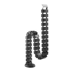 Organizador de Cables Brobotix Vertical/Articulado/Color Negro/6006924