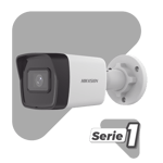 Camara Bala IP 4 Megapixel Hikvision/ Lente 2.8 MM/ Microfono Integrado/ 30 MTS IR Exir 2.0/ Exterior IP67/ MicroSD, DS-2CD1043G2-I(UF)
