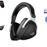 Diadema Audifono con Microfono 7.1 Asus Rog Delta S Wireless Bluetooth/ USB-C/ Negro