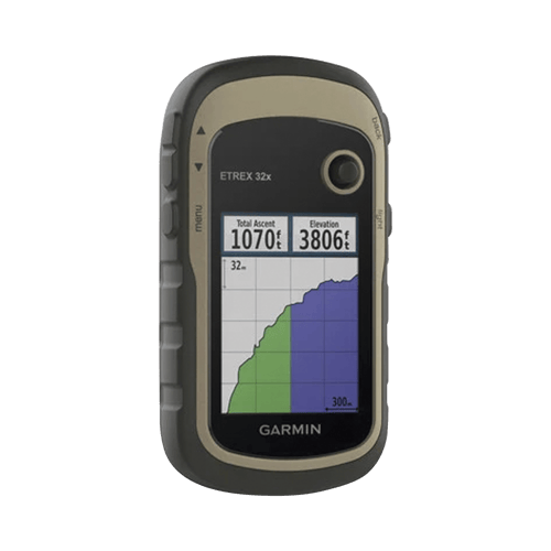 GPS Portatil Etrex 32X Garmin Pantalla 2.2" a Color/ Memoria Interna 8GB/ Mapa Topografico de Carreteras y Senderos Incluido, 10-02257-00