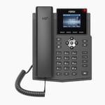 Telefono IP Empresarial Fanvil X3SP-V2 para 4 Lineas SIP, con LCD 2.4" a Color, Opus y Conferencia de 3 Vias, POE