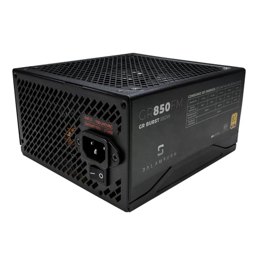 Fuente de Poder 850w Balam Rush 80 Plus Gold Full Modular, BR-931199/ GR850FM
