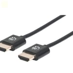Cable HDMI 2.0 Ultradelgado M-M 1 Metro Manhattan 394352