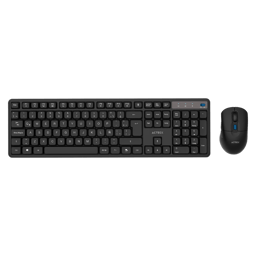 Kit Teclado y Mouse Alambrico Acteck Creator Silent Pro MK474/Ergonomico/5000DPI/6 Botones/USB/Negro/AC-943505
