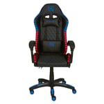 Silla Gamer Necnon RGB NSG-01 Respaldo 145/ Clase 4/ Coj Lum/ Cab Neg/ Azul, NBSGR122RG