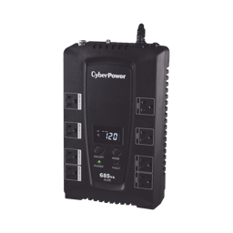 No Break Cyberpower CP685AVRLCDA 685VA/ 390W LCD/ AVR/ 8 Contactos