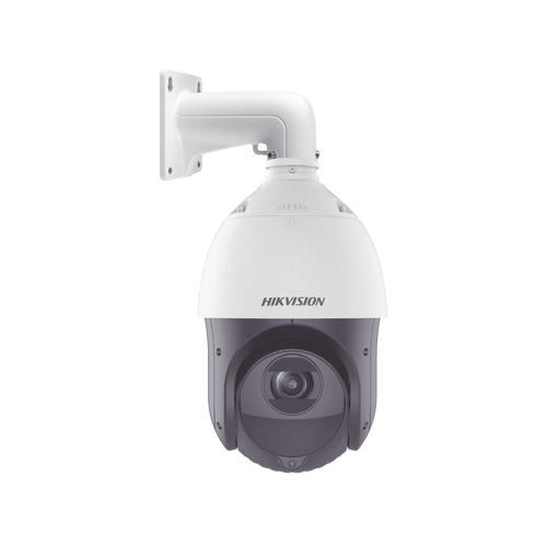 Camara Domo PTZ IP Hikvision DS-2DE4425IW-DE(T5) 4MP/ 25X Zoom/ 100 MTS IR/ Exterior IP66/ Darkfighter/ Acusense (Evita Falsas Alarmas)/ Deteccion Facial/ WDR 120 DB/ Entrada y Salida de Audio y Alarmas/ HLC/ EIS/ POE+